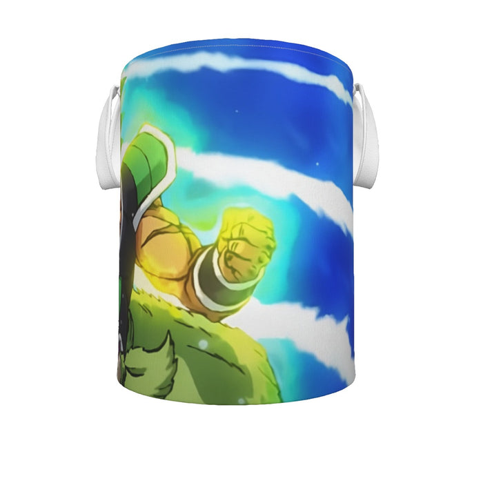 Dragon Ball Z Broly Wearing His Control Mechanism Laundry Basket