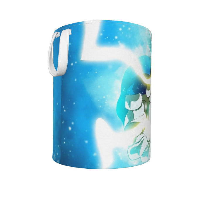 Dragon Ball Blue Vegeta Super Saiyan God Kamehameha Laundry Basket