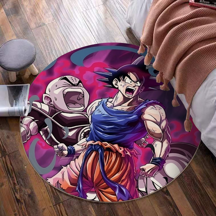 Dragon Ball Z Krillin Round Mat