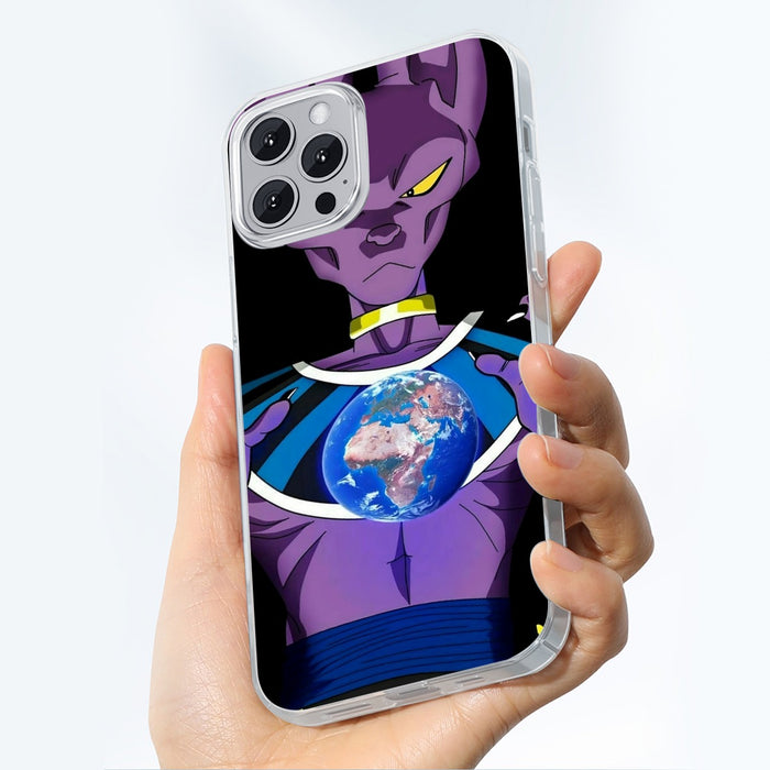 Dragon Ball Super Shirt Beerus God Destruction Earth Iphone 14 Case