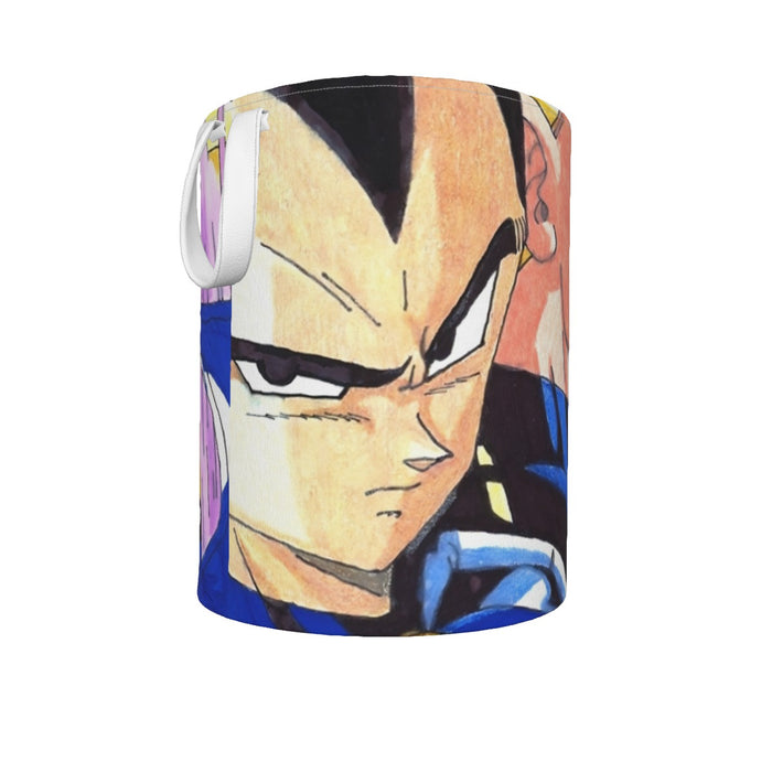 Dragon Ball Goku Vegeta Trunks Gohan Super Saiyan Cool Trending Design Laundry Basket