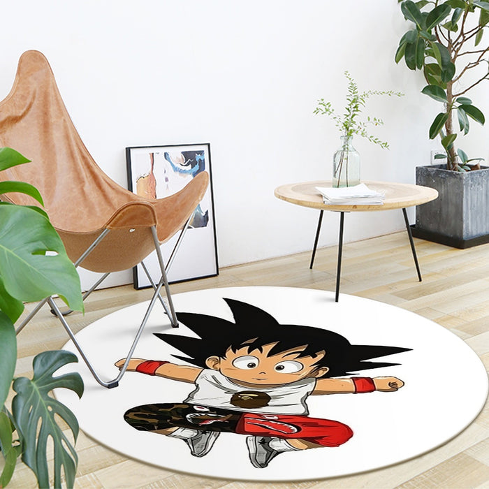 Supreme Goku Dragon Ball Z Round Mat