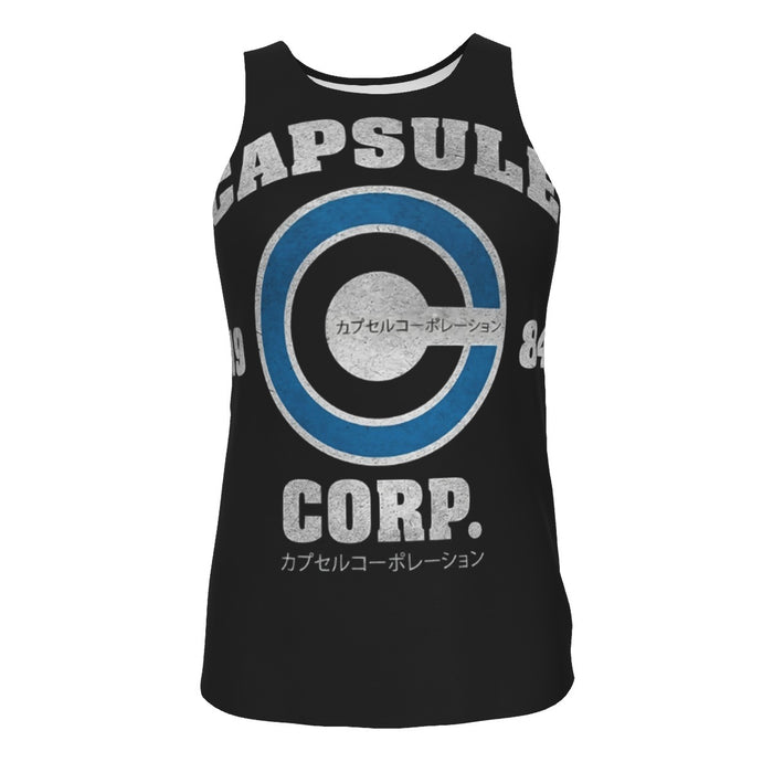 Capsule Corp Baseball Tank Top