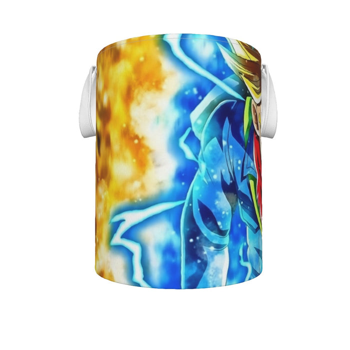 DBZ Rage Super Saiyan Trunks Portrait Unique Style Laundry Basket