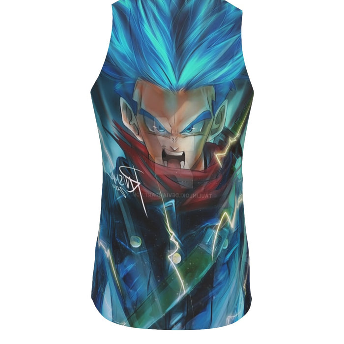 Dragon Ball Super Future Trunks Rage Tank Top