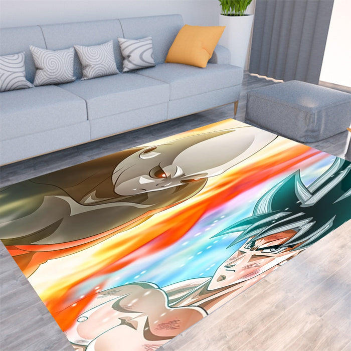 Dragon Ball Super Goku vs Jiren Overflowing Aura Rug