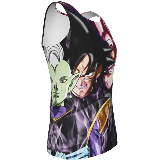 Dragon Ball Super Zamasu Goku Black Goku Rose Cool Tank Top