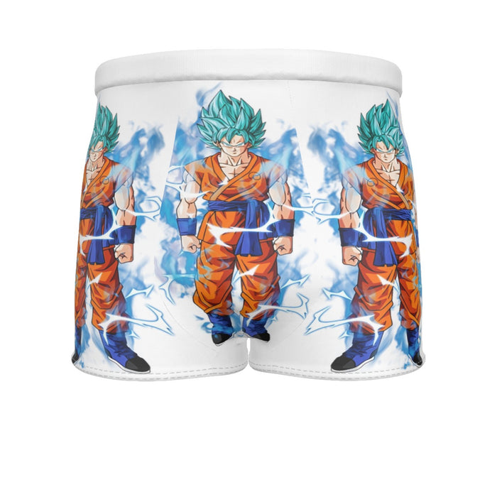 Dragon Ball Super SSGSS Goku Men's Boxer Briefs