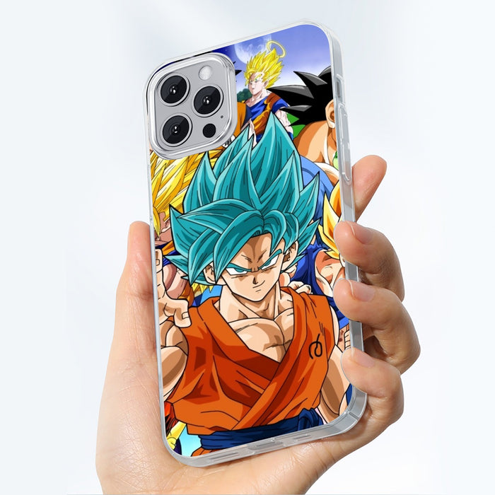 DBZ Goku Saiyan God Blue SSGSS Whis Symbol Cool Design Iphone 14 Case