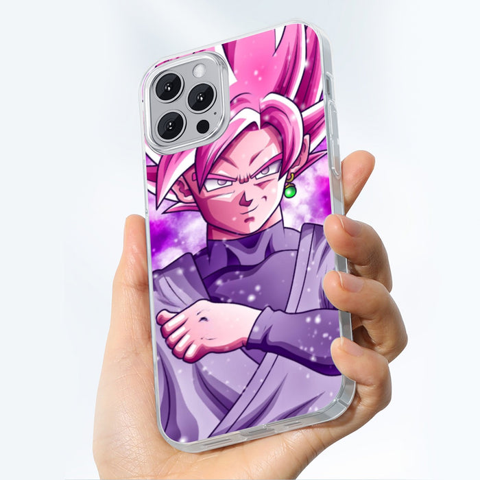 Dragon Ball DBZ Goku Black Rose Galaxy Fantasy Amazing Iphone 14 Case