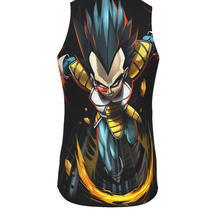 Dragon Ball Armored Vegeta Double Galick Cannon Dope Tank Top