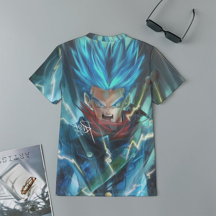 Dragon Ball Super Future Trunks Rage Kids T-Shirt