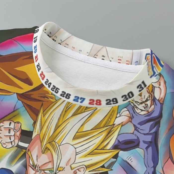 Dragon Ball Super Gogeta Super Saiyan Fusion Streetwear Design Kids T-Shirt