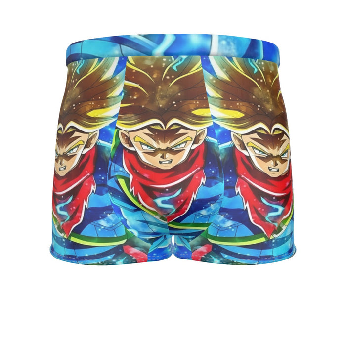 DBZ Rage Super Saiyan Trunks Portrait Unique Style Men's Boxer Briefs