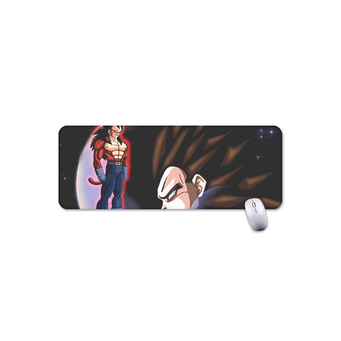 Dragon Ball Super Vegeta 4 Cool Crescent Moon Universe Mouse Pad