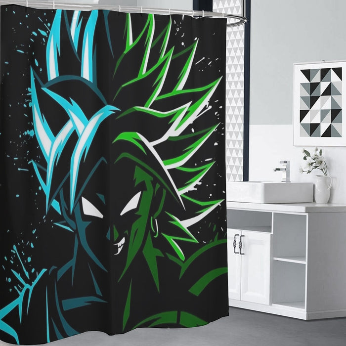 Dragon Ball Super Super Broly Shower Curtain