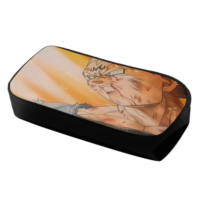 Majin Vegeta Sacrifice Battle Super Saiyan Extraordinary 3D Pencil Bag