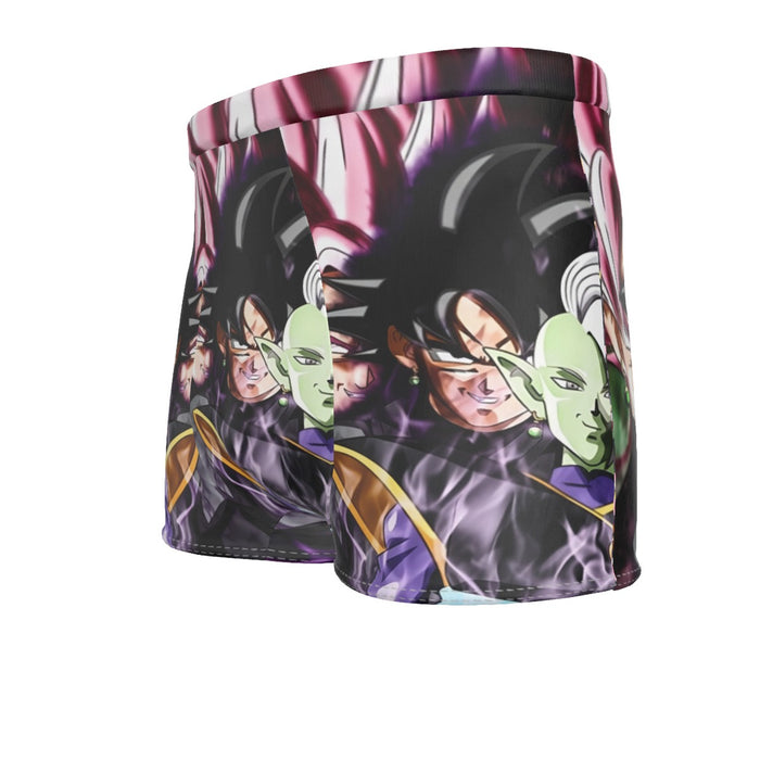 Dragon Ball Super Zamasu Goku Black Goku Rose Cool Men's Boxer Briefs