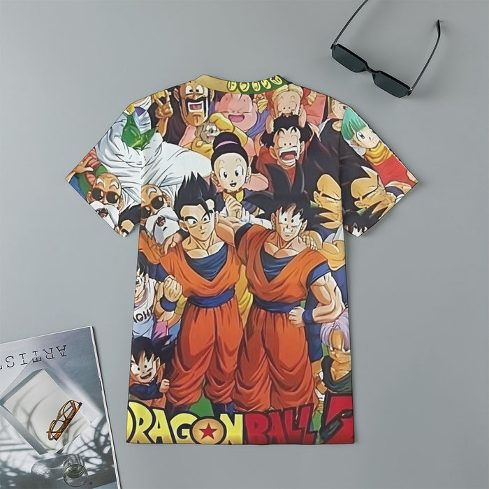 Dragon Ball Z Dragon Ball Characters Happiness Design Kids T-Shirt