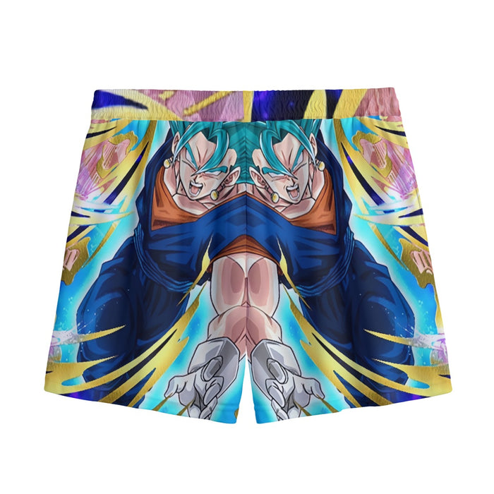 Dragon Ball Super Vegito Ultra Instinct Cool Colorful Mesh Shorts