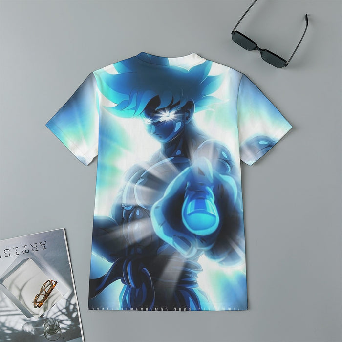 Dragon Ball Super Blue Son Goku Epic Ultra Instinct Kids T-Shirt