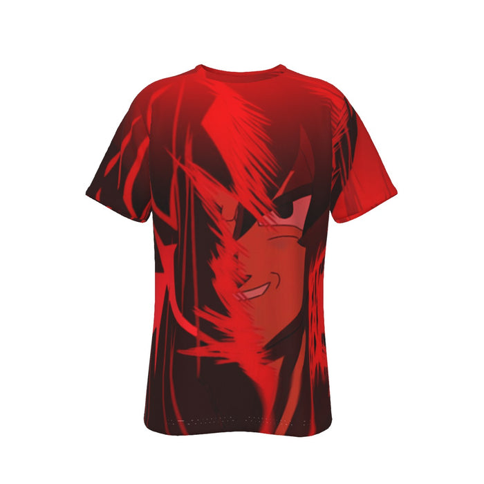 Dragon Ball Son Goku Portrait Japanese Anime Full Print T-Shirt