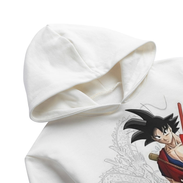 Dragon Ball Z Cool Adult Goku Fighter Attire Shenron Kids' Hoodie