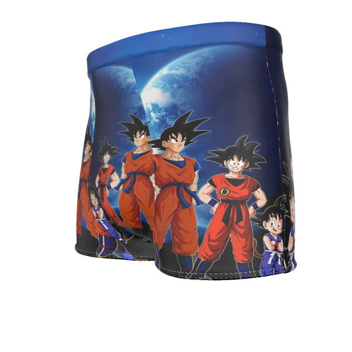 Dragon Ball Z Cool Goku Super Saiyan Transformation Men's Boxer Briefs