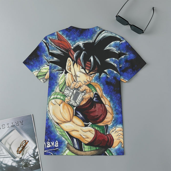 Dragon Ball Bardock Super Saiyan Goku Father Warrior Color Streetwear Kids T-Shirt