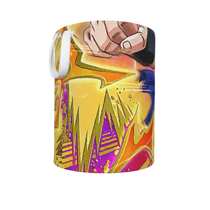 Dragon Ball Super Gogeta Outshining Darkness Cool Laundry Basket