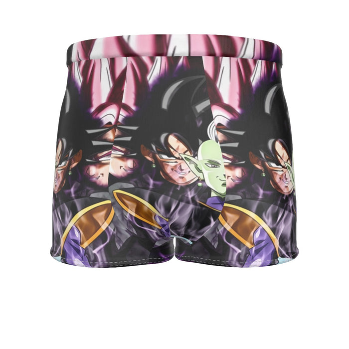 Dragon Ball Super Zamasu Goku Black Goku Rose Cool Men's Boxer Briefs