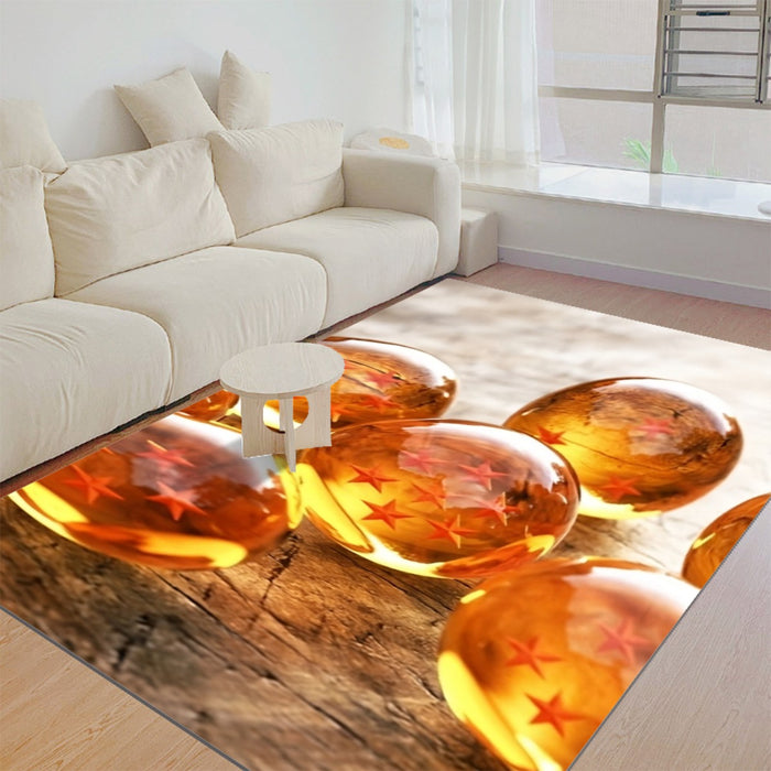 Dragon Ball Z Shenron Dope 7 Stars Crystal Balls Set Rug