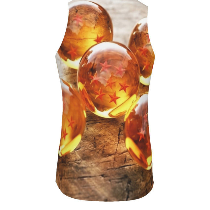 Dragon Ball Z Shenron Dope 7 Stars Crystal Balls Set Tank Top