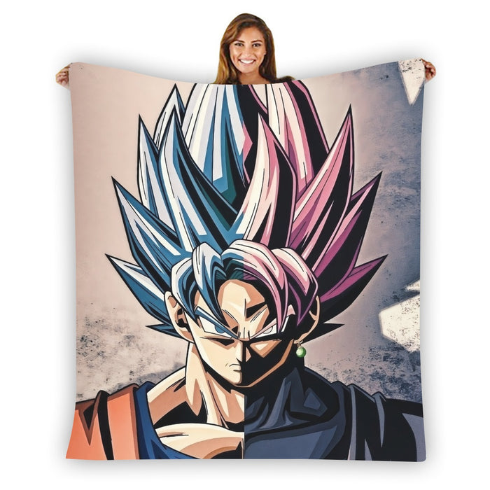 Dragon Ball Super SSGSS Blanket