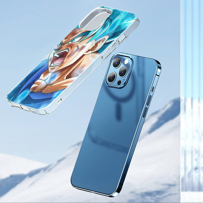 Dragon Ball Goku Blue Kaioken Ultra Instinct Epic 3D Iphone 14 Case