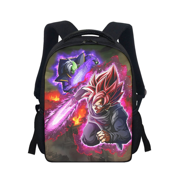 DBZ Goku Black Zamasu Super Saiyan Rose Dope Vibe Backpack