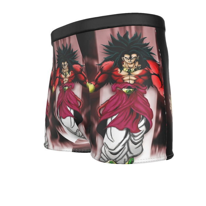 Dragon Ball Z Legendary Super Saiyan Broly 4 Dope Aura Men's Boxer Briefs