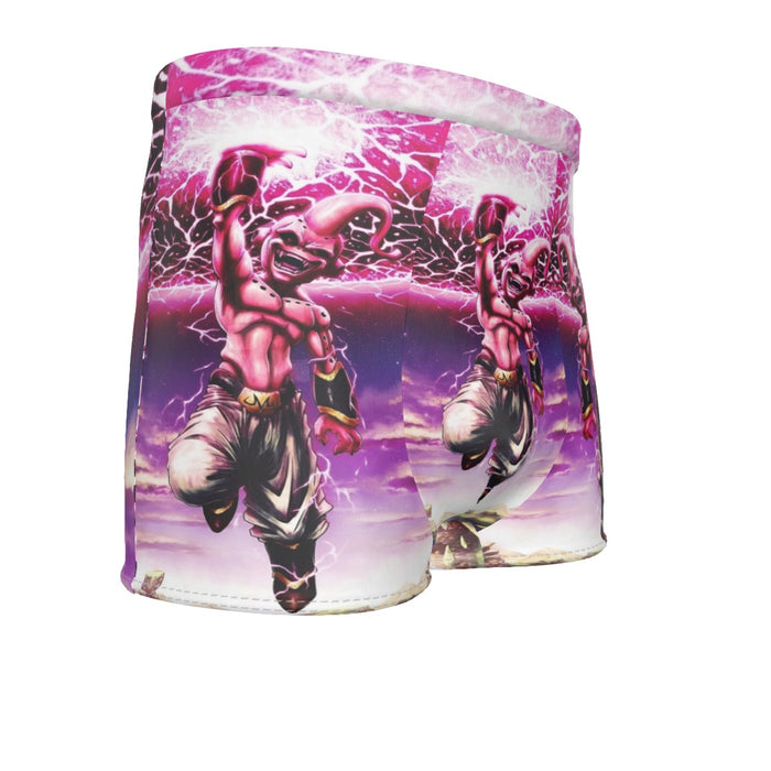 DBZ Kid Buu Super Villain Giant Ki Blast Realistic Design Men's Boxer Briefs