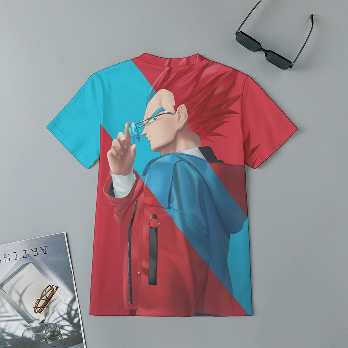 Cool Vegeta Businessman Design Dragon Ball Z Kids T-Shirt