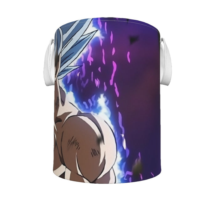 Dragon Ball Goku Ultra Instinct Power Up Vibrant 3D Laundry Basket