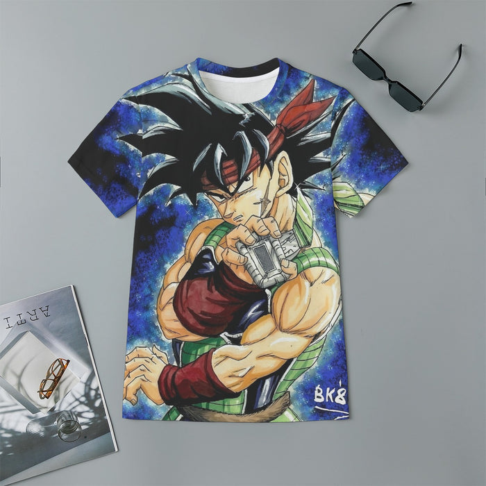 Dragon Ball Bardock Super Saiyan Goku Father Warrior Color Streetwear Kids T-Shirt