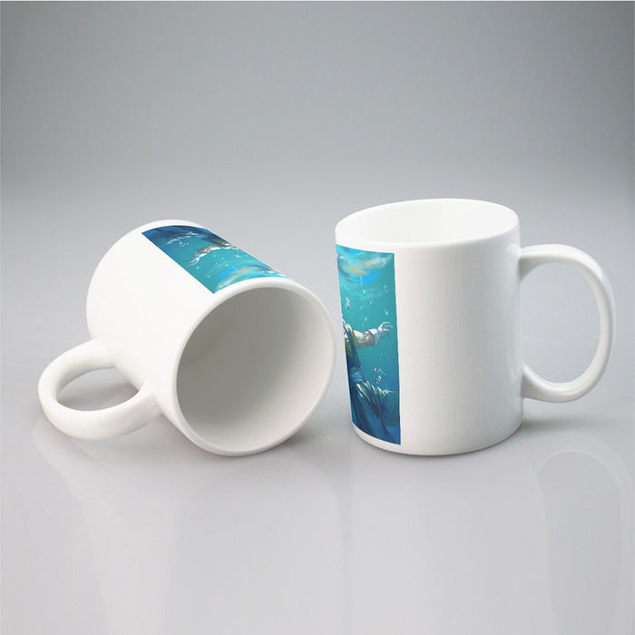 DBZ Relax Gogeta Ocean Blue Saiyan SSGSS Dope Design Mug