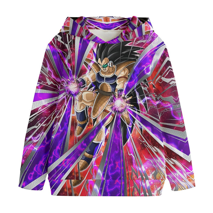 Dragon Ball Z Vibrant Saiyan Raditz Radiant Light Kids' Hoodie