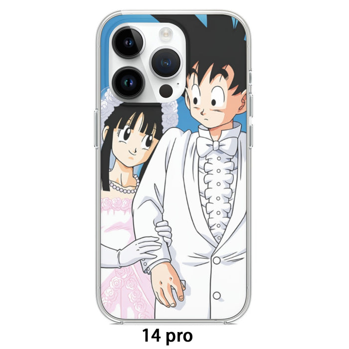 Dragon Ball Z Son Goku Newly Wed Couple Iphone 14 Case