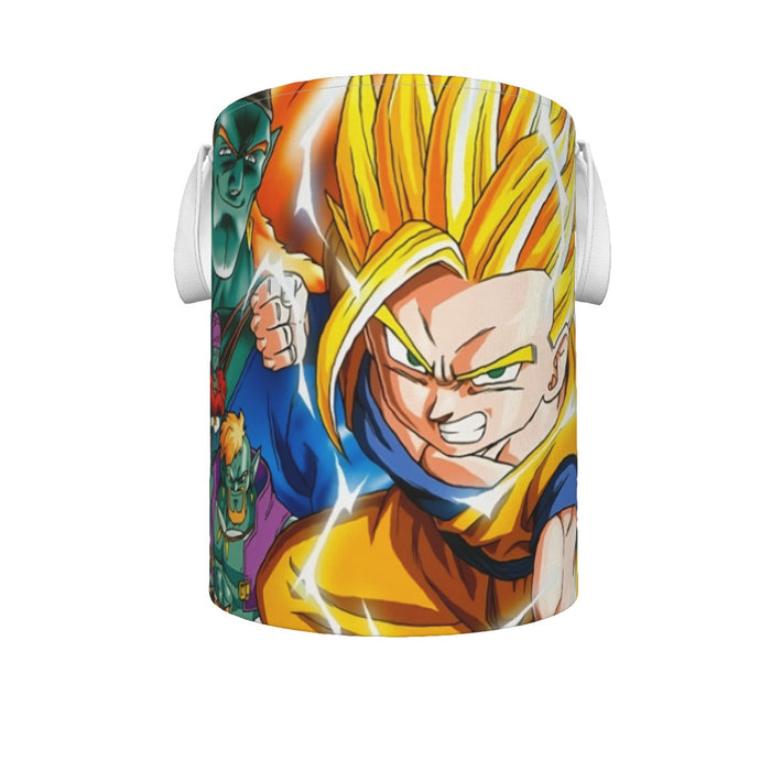 Dragon Ball Gohan Kid Super Saiyan Villain Vibrant Color Design  Laundry Basket