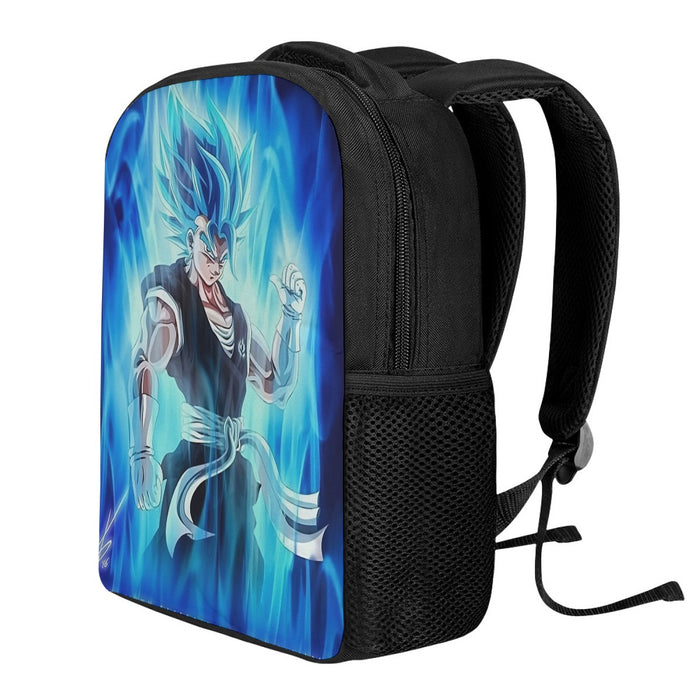 Dragon Ball Z Super Saiyan Vegito Blue Charge Aura Backpack