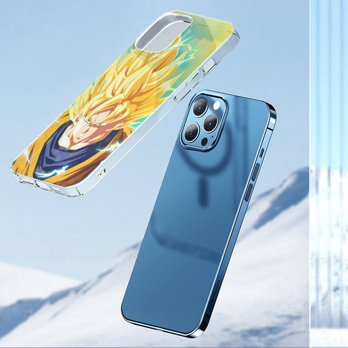 Dragon Ball Goku Super Saiyan Hero Thunder Design Street Style Iphone 14 Case