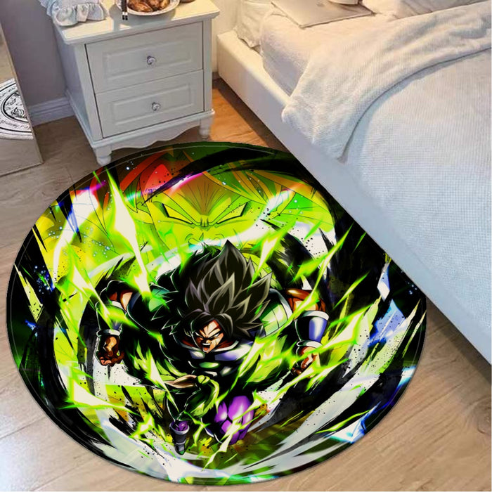 Dragon Ball Super Broly Round Mat