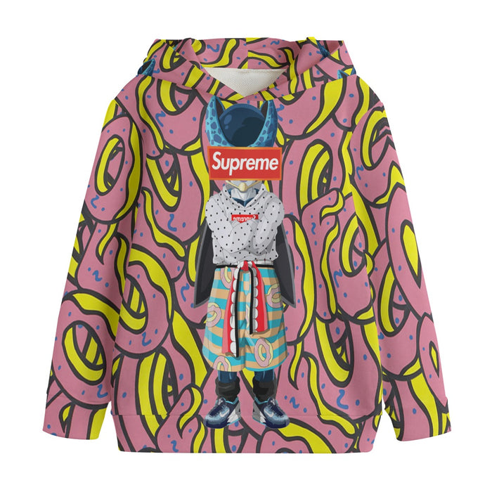 Modern Art Supreme Villain Perfect Cell Streetwear Kids' Hoodie