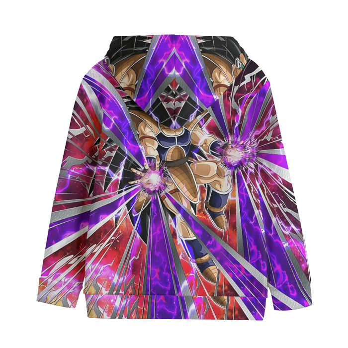 Dragon Ball Z Vibrant Saiyan Raditz Radiant Light Kids' Hoodie